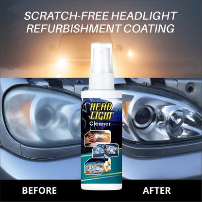Headlight Lens Cleaner, Restorer, Shiner, for Vehicles (110ml Each, Pack of 2)