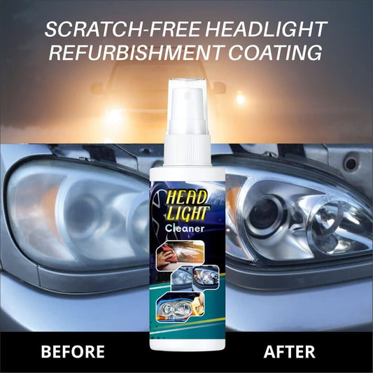 Headlight Lens Cleaner, Restorer, Shiner, for Vehicles (110ml Each, Pack of 2)