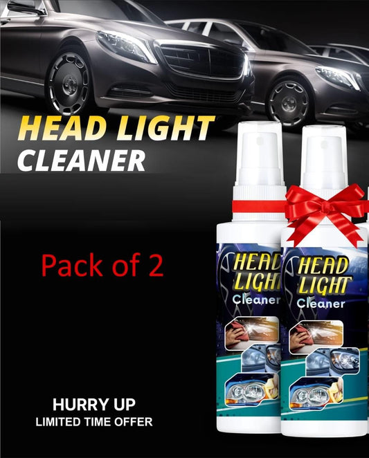 Headlight Lens Cleaner, Restorer, Shiner, for Vehicles (110ml Each, Pack of 2)