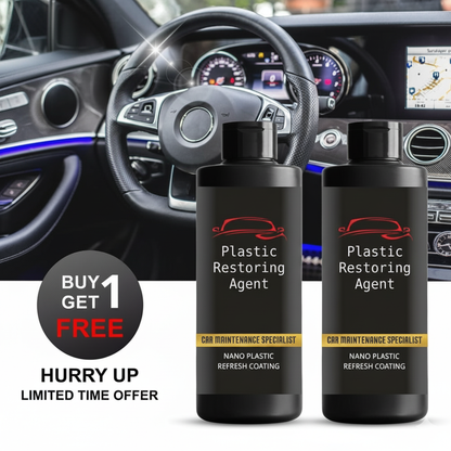 Nano Plastic Revitalizing Coating Agent for Car 100ml (Pack of 2)