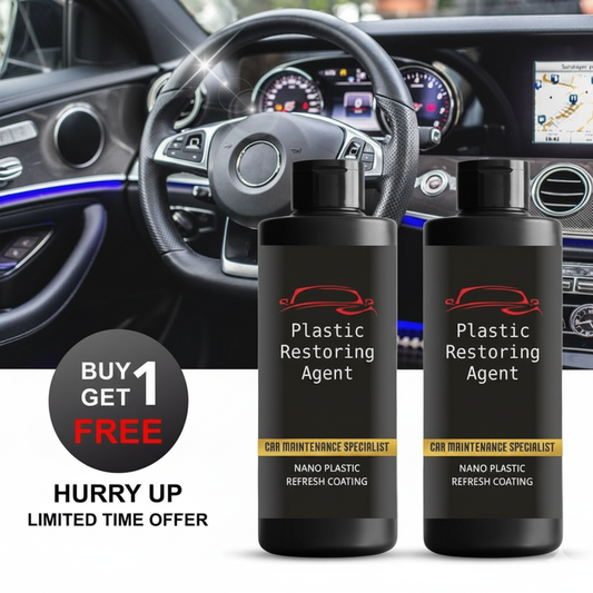 Nano Plastic Revitalizing Coating Agent for Car 100ml (Pack of 2)